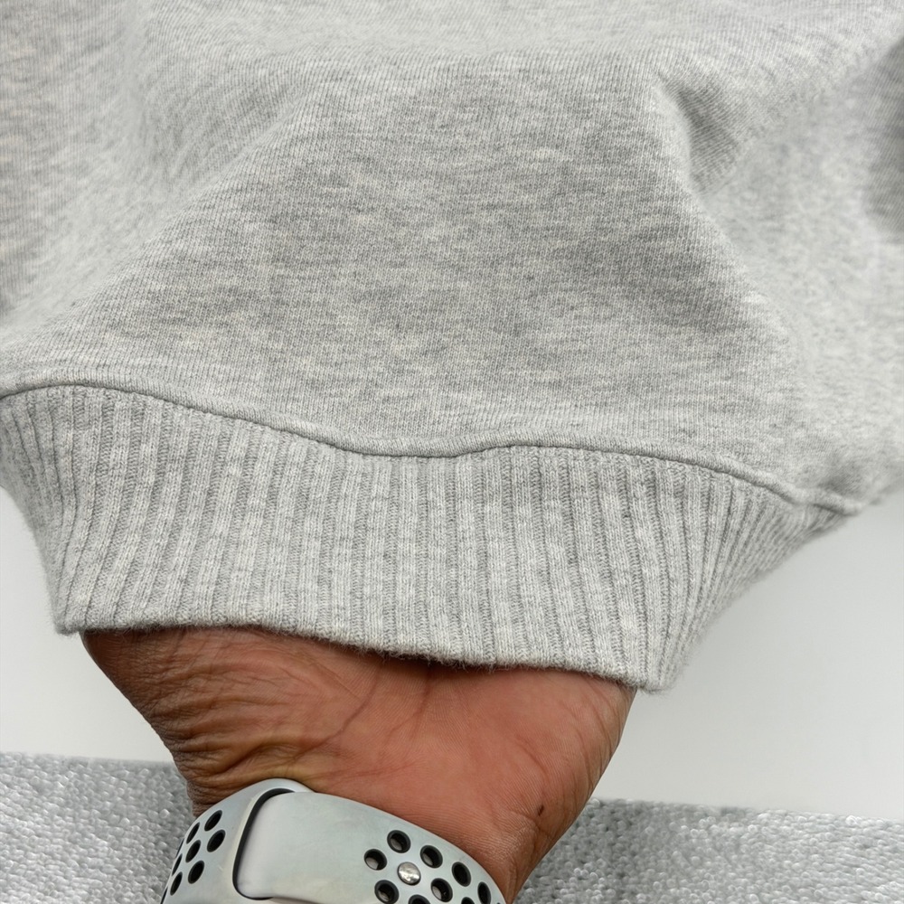 Elwood Core Hoodie XL Gray Organic Cotton Pullover Heavyweight Relaxed Fit - Picture 13 of 14